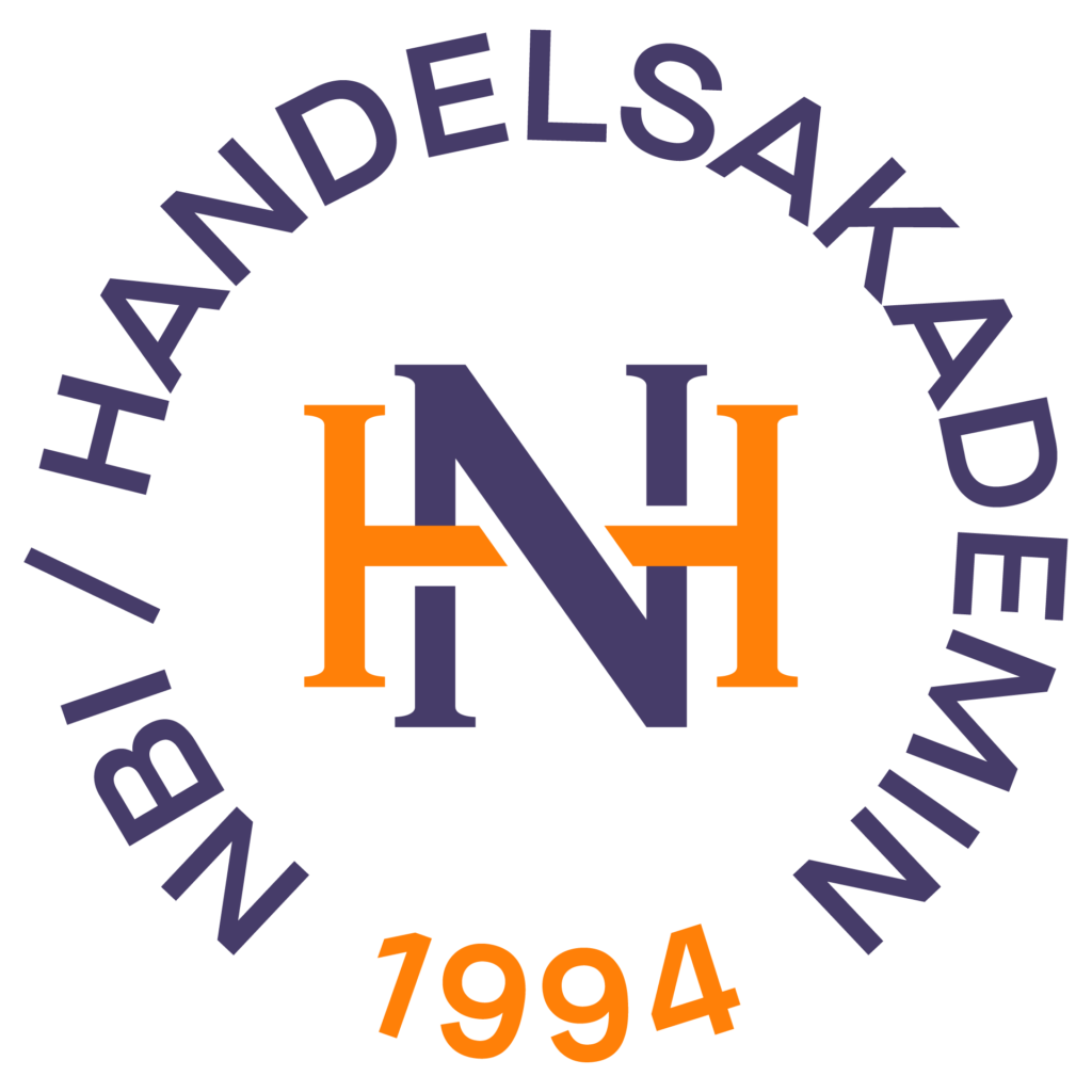 NBI/Handelsakademin logotype.